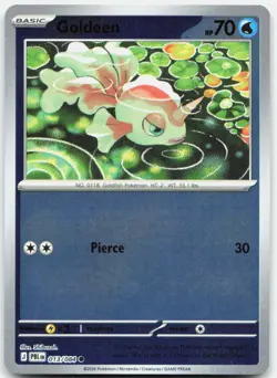 Goldeen 013/084 Common Pitch Black Pokemon Reverse Holo Near Mint - Image 1