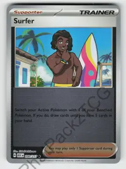 Surfer 200/217 Ascended Heroes C Reverse Holo NM/M Pokemon - Image 1