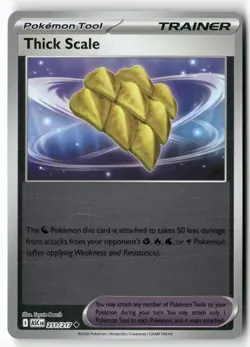 Thick Scale 211/217 Uncommon Ascended Heroes Pokemon Reverse Holo Near Mint - Image 1