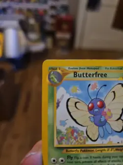 Pokemon Butterfree 09/18 Southern Islands Promo Regular Stage 2 80 HP English - Image 2
