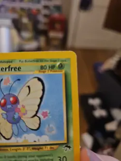 Pokemon Butterfree 09/18 Southern Islands Promo Regular Stage 2 80 HP English - Image 3