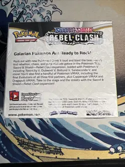 Pokemon TCG Sword and Shield Rebel Clash Booster Box - Factory Sealed - Image 2