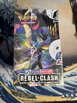 Pokemon TCG Sword and Shield Rebel Clash Booster Box - Factory Sealed - Image 4