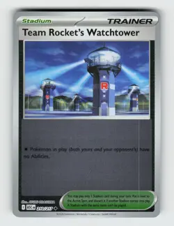 Team Rocket's Watchtower 210/217 Reverse Holo Ascended Heroes Pokemon NM - Image 1