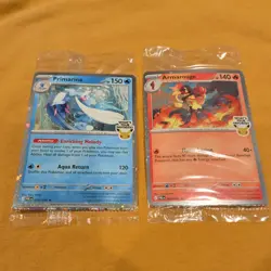 Pokemon Pitch Black Stamped Store Promos SEALED Set of 2 - Image 1