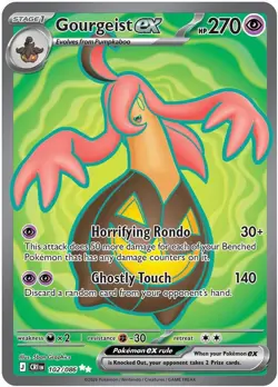 Gourgeist ex [ME04: Chaos Rising - 102/086] Ultra Rare - Image 1
