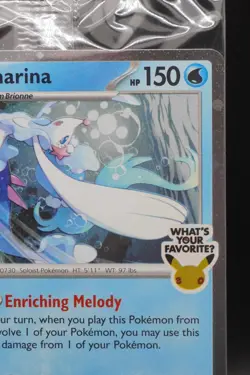 Primarina 020/084 Barnes & Noble Cosmos Holo Pokemon Pitch Black Sealed NM - Image 5