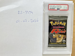 POKEMON | 1ST EDITION TEAM ROCKET 2000 | FOIL BOOSTER PACK GIOVANNI | PSA 10 - Image 5
