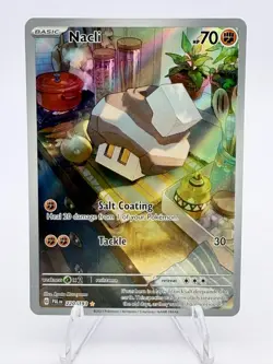 2023 Pokemon Paldea Evolved Nacli 220/193 Illustration Rare IR Holo NM - Image 1