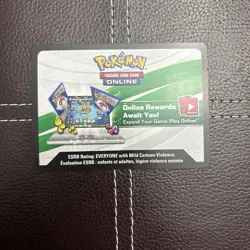 Pokemon TCG Online Code: Elemental Power Tin: Vaporeon GX (ONLINE DELIVERY) - Image 1