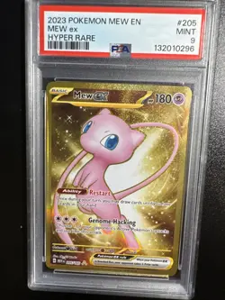 Pokemon TCG - Mew Ex 205/165 2023 Scarlet & Violet 151 SV3.5:MEW En PSA 9 MINT - Image 1