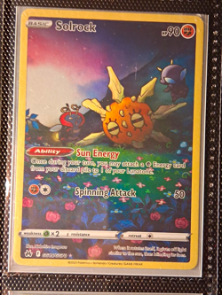 Pokemon TCG Solrock GG15/GG70 Crown Zenith Galarian Gallery Ultra Rare Holo EN - Image 1