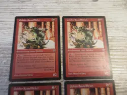 4x Goblin Tinkerer - Mirage - NM/EX - German - OOP MTG - MOX KILLER - Image 2