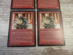 4x Goblin Tinkerer - Mirage - NM/EX - German - OOP MTG - MOX KILLER - Image 3