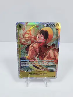 One Piece TCG - Monkey D. Luffy - ST13-015 (The Three Brothers) - SR - Foil - NM - Image 1