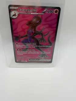 Pokemon Salazzle ex 101/088 Ultra Rare Full Art Perfect Order Holo English NM - Image 1