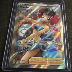 Pokemon TCG Phoebe Sword & Shield Battle Styles Trainer Card 161/163 - Image 1