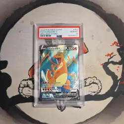 PSA 10 Charizard V 153/172 Full Art Holo 2022 Pokemon Brilliant Stars MINT Card - Image 1