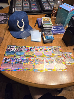Pokemon TCG Pitch Black EX 13 Card Lot. - Image 1