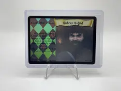 Harry Potter TCG Base Set Rubeus Hagrid FOIL Holo Card 18/116 WOTC Unplayed - Image 1