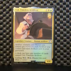 Cid, Timeless Artificer (0216) Final Fantasy Foil - Image 1