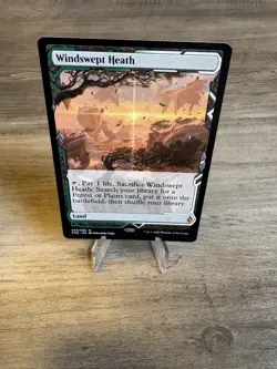 Magic the Gathering MTG Windswept Heath Zendikar Rising Expeditions Near Mint - Image 1