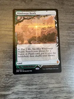 Magic the Gathering MTG Windswept Heath Zendikar Rising Expeditions Near Mint - Image 2