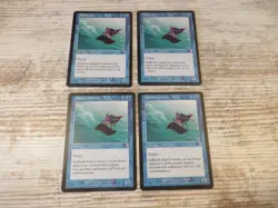 4x Flying Men - Time Spiral Timeshifted- NM/EX - 2x English 2x Italian - OOP MTG - Image 1
