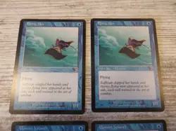4x Flying Men - Time Spiral Timeshifted- NM/EX - 2x English 2x Italian - OOP MTG - Image 2