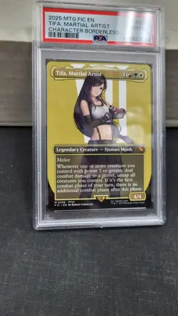 2021 TIFA MARTIAL ARTIST BORDERLESS MAGIC GATHERING FINAL FANTASY PSA 10 0206 - Image 4