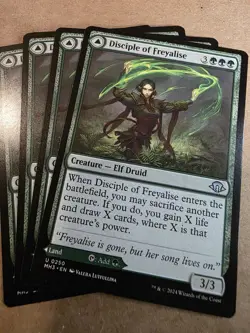 Disciple of Freyalise X4 - Modern Horizons 3 Regular - Mtg - Image 1