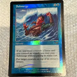 MTG Submerge / Yawgmoth's Agenda / Memory Lapse / Mana Maze Foil Nemesis EN - Image 1