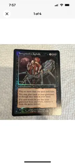 MTG Submerge / Yawgmoth's Agenda / Memory Lapse / Mana Maze Foil Nemesis EN - Image 2