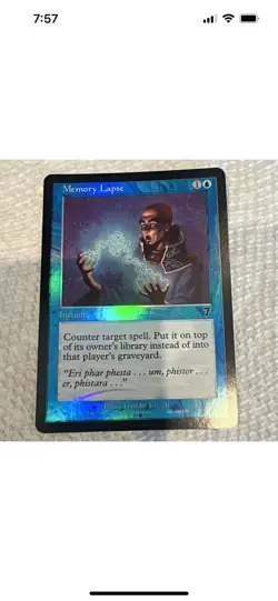 MTG Submerge / Yawgmoth's Agenda / Memory Lapse / Mana Maze Foil Nemesis EN - Image 3