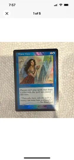 MTG Submerge / Yawgmoth's Agenda / Memory Lapse / Mana Maze Foil Nemesis EN - Image 4