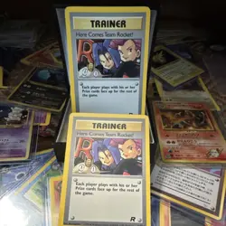 Pokemon TCG Here Comes Team Rocket! X 2 15/82 Holo+ Non Holo Rare English WOTC - Image 1