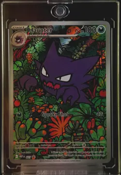Pokemon TCG Haunter 027 Me: Mega Evolution Promo Illus Rare Holo EN 100 HP - Image 1