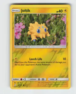 Joltik 47/181 Reverse Holo Common Team Up Pokemon 2019 Near Mint - Image 1