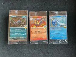 Lot of 3 Pokemon Pitch Black Store Promo Cards Sealed Best Buy Barnes GameStop - Image 1