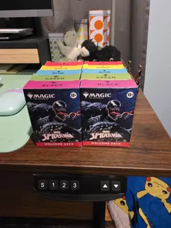 Spider-Man Magic the Gathering Welcome Deck Complete Set NEW - Image 1
