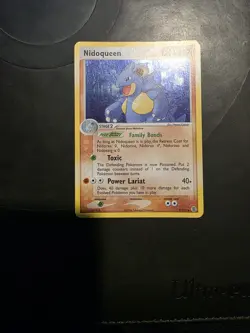 Pokemon Nidoqueen 9/112 EX TCG FireRed & LeafGreen Holo Rare Card - Image 1