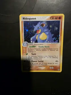 Pokemon Nidoqueen 9/112 EX TCG FireRed & LeafGreen Holo Rare Card - Image 3
