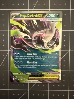 Pokemon TCG Mega Darkrai EX 048/084 Double Rare Pitch Black NM - Image 1