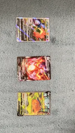 Pokemon TCG Charizard V/Vmax/Vstar Promo Holo Card Lot 3 English - Image 1