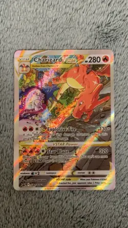 Pokemon TCG Charizard V/Vmax/Vstar Promo Holo Card Lot 3 English - Image 3