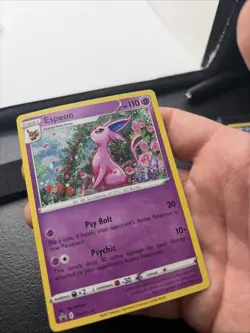 2021 Pokemon Black Star Promo Espeon Lightly Played SWSH174 SWIRL - Image 1