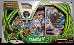 Pokemon TCG Kleavor VSTAR Premium Collection Box 6 Booster Packs SEALED - Image 1
