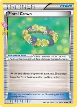 Floral Crown - RC26/RC32 / English / Lightly Played Pokemon TCG - Image 1