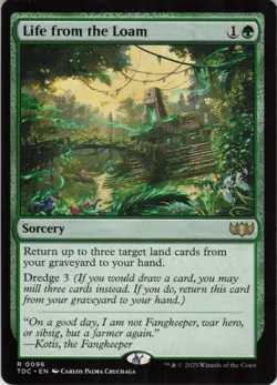 Life from the Loam R Commander: Tarkir: Dragonstorm 96 NM MTG - Image 1