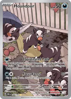 Holofoil - Houndour - 204/197 - 204/197 / NM / English Pokemon TCG - Image 1